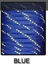 Load image into Gallery viewer, 7 Core Strand Survival 550 Mil Spec III Reflective Parachute Cord Paracord